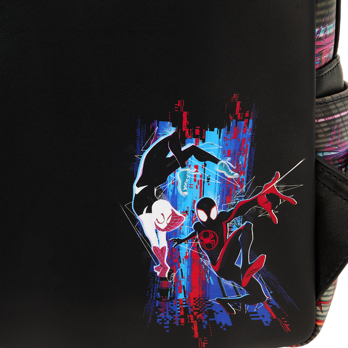 "Sale" Loungefly Marvel - Across the Spider-Verse Lenticular Spiderman Backpack MVTB0239