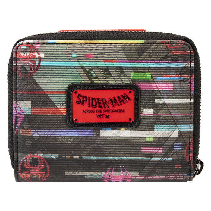 "Sale" Loungefly Marvel - Across the Spider-Verse Lenticular Spiderman Zip Around Wallet MVWA0187
