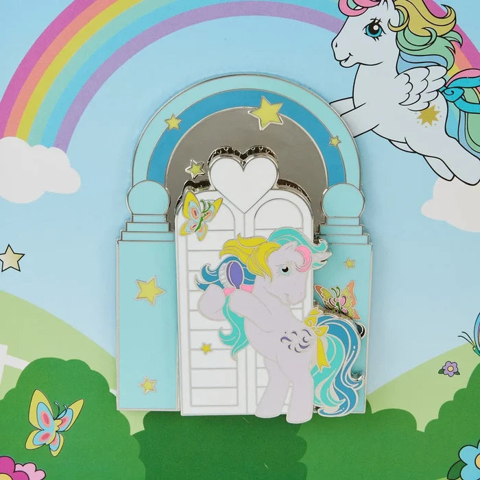 "Sale" Loungefly x My Little Pony - 40th Anniversary Pretty Parlor Collector Enamel Pin Limited Edition MLPPN0005