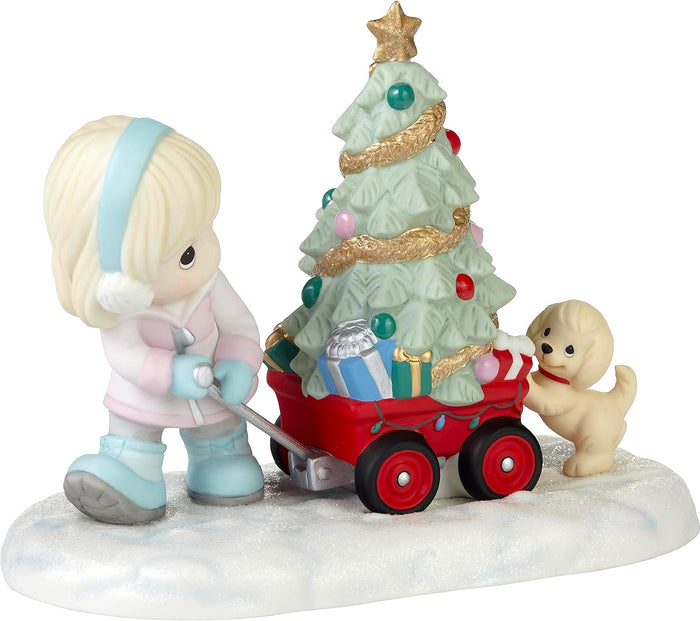 "Sale" Precious Moments - Share The Magic of Christmas Porcelain Figurine 231041