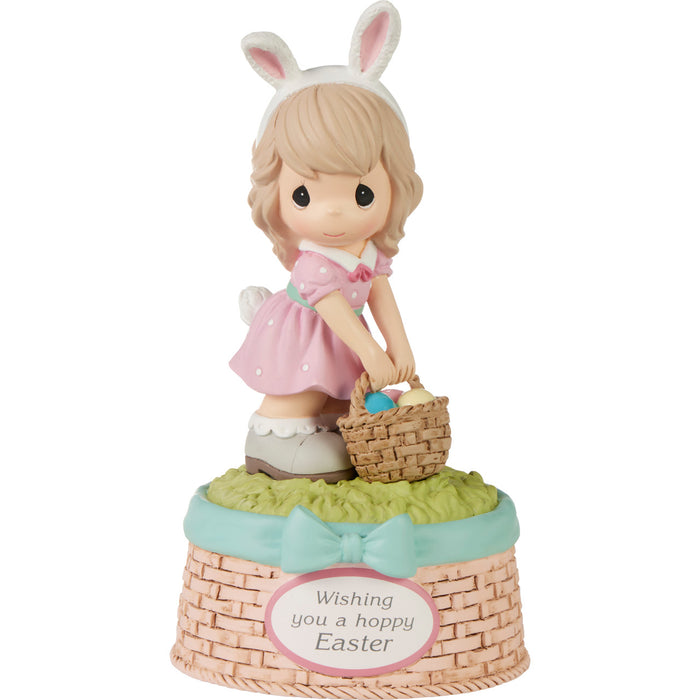 "Sale" Precious Moments - Wishing You A Hoppy Easter Musical Figurine 232107
