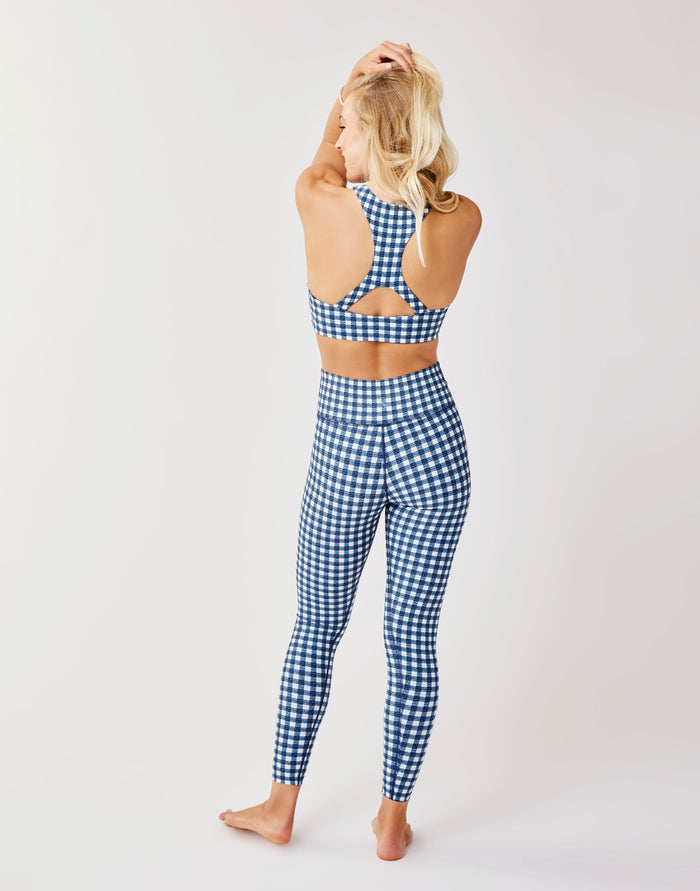 Saluda Compression Tight: Gingham