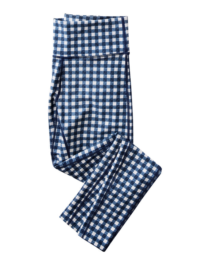 Saluda Compression Tight: Gingham