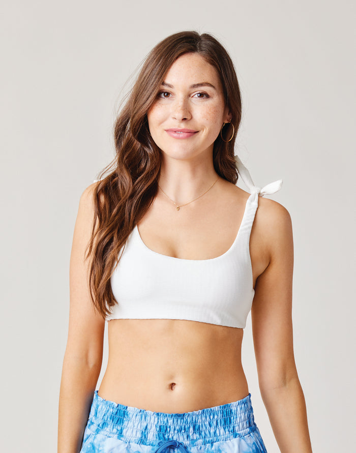 Sandhaven Top: Cloud Texture - FINAL SALE