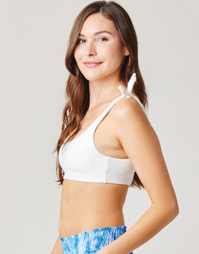 Sandhaven Top: Cloud Texture - FINAL SALE