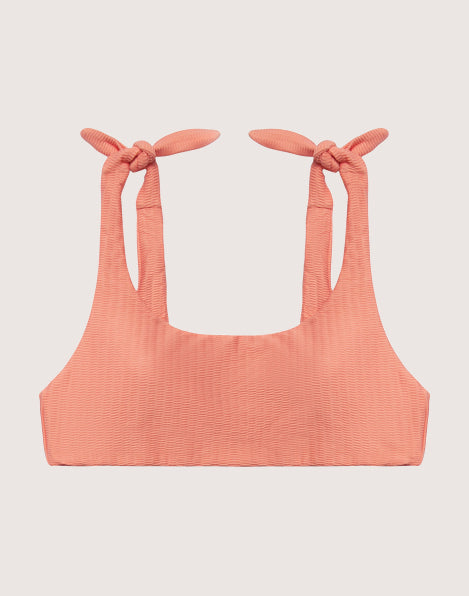 Sandhaven Top: Grapefruit Texture