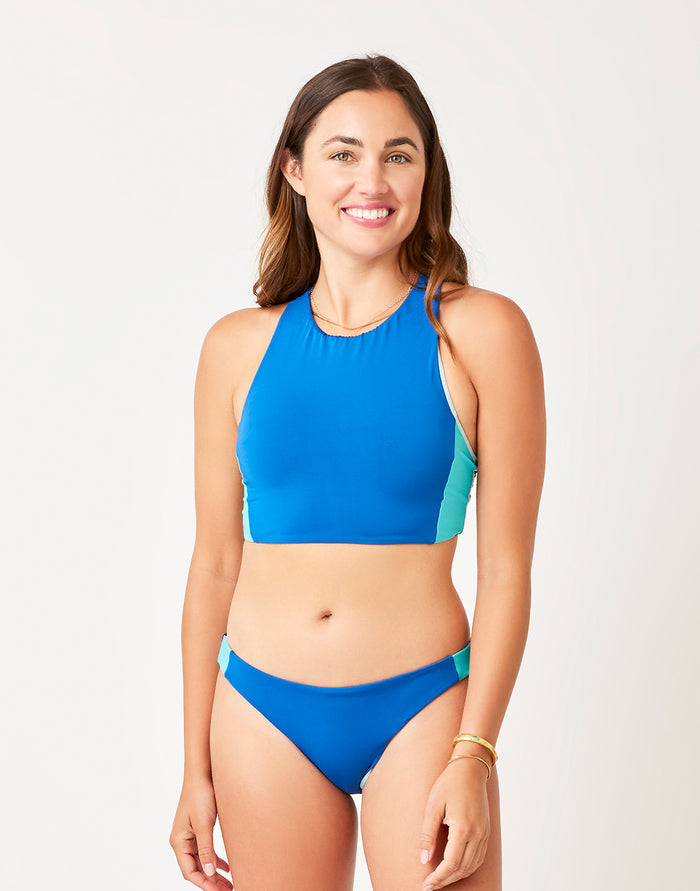 Sanitas Colorblock Bottom: Royal Blue w. Ceramic/Kaleidoscope - FINAL SALE