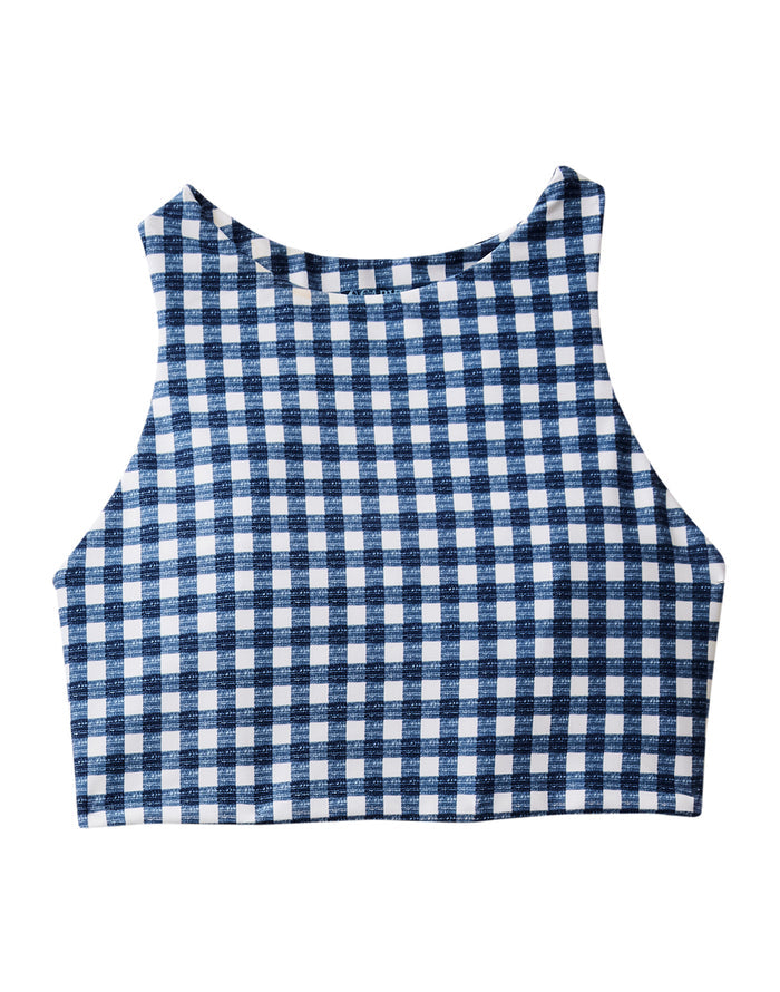 Sanitas Compression Top: Gingham