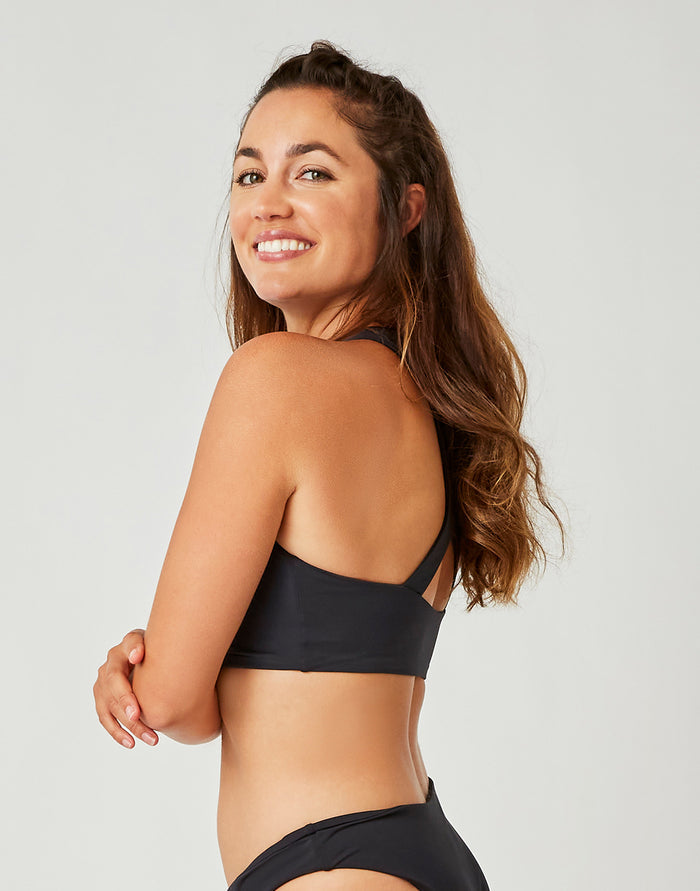 Sanitas Reversible Top: Black/Black - FINAL SALE