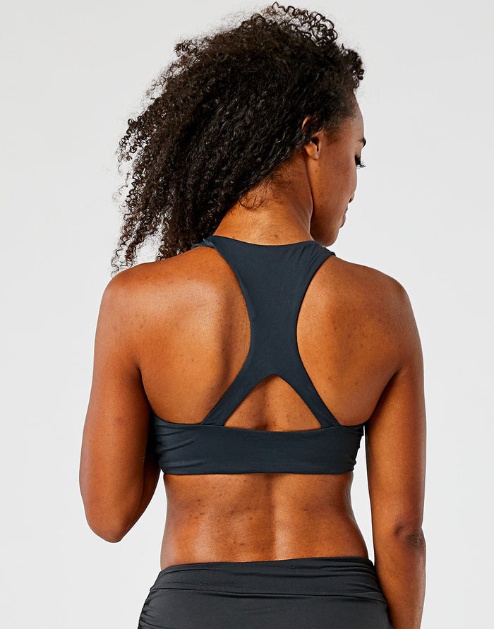 Sanitas Reversible Top: Black/Black - FINAL SALE