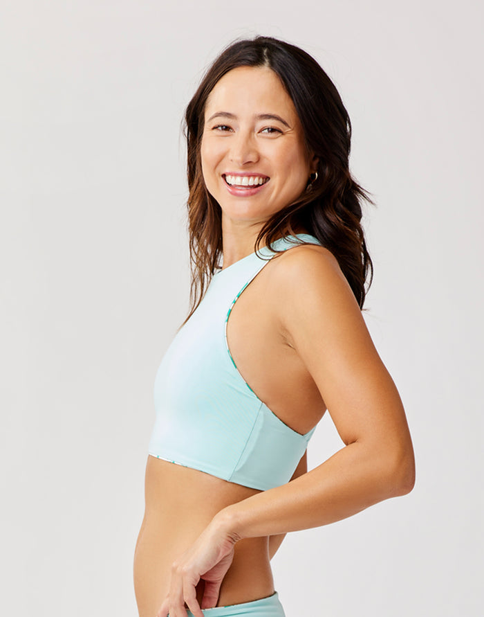Sanitas Reversible Top: Felicity/Sea Glass
