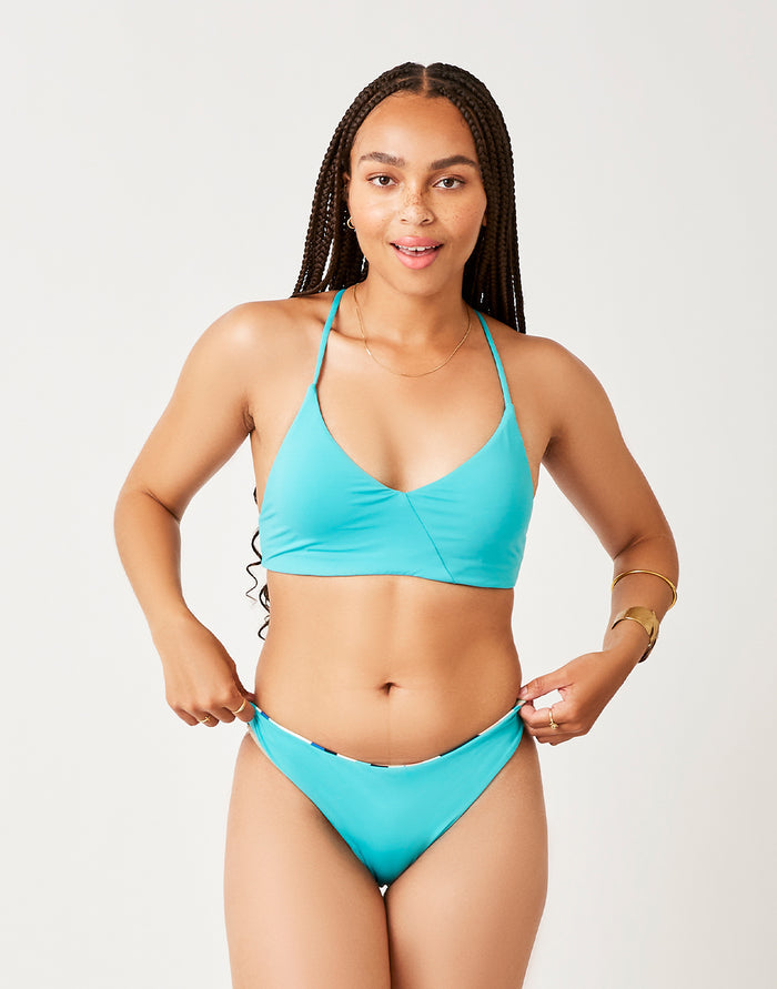 Sanitas Skimpy Reversible Bottom: Kaleidoscope/Ceramic - FINAL SALE
