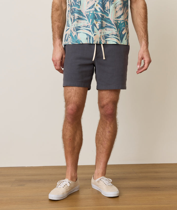 Saturday Beach Short 6" - Faded Black
