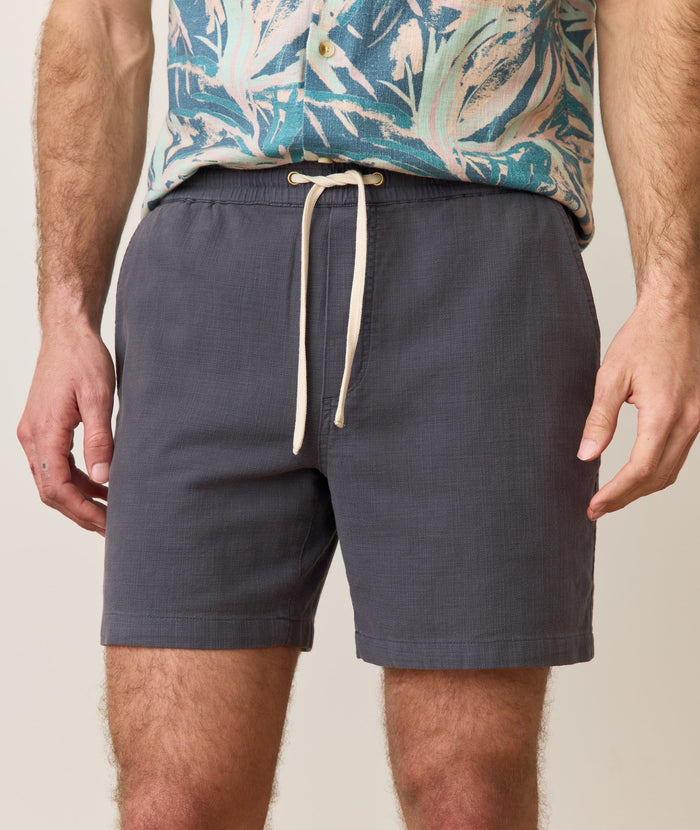 Saturday Beach Short 6" - Faded Black