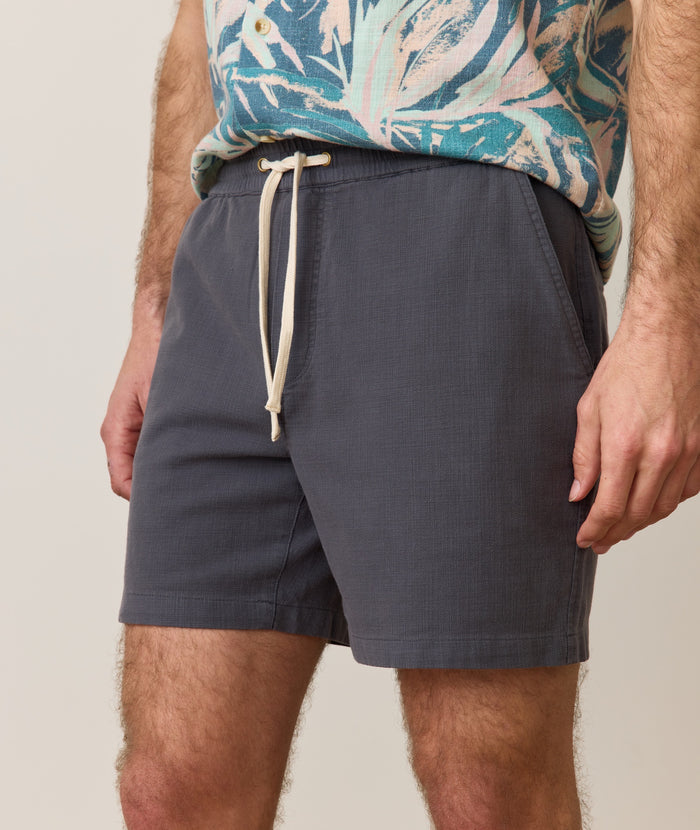 Saturday Beach Short 6" - Faded Black