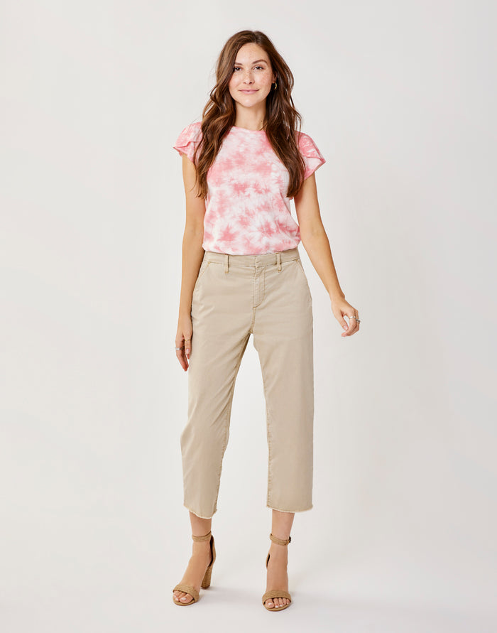 Sausalito Pant: Light Khaki - FINAL SALE