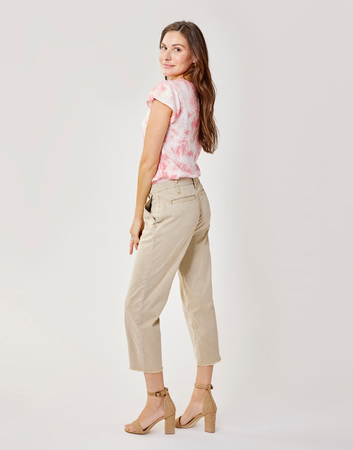 Sausalito Pant: Light Khaki - FINAL SALE