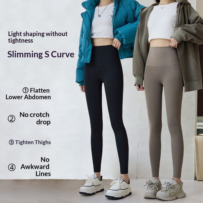 Shark Print Slim-Fit Leggings