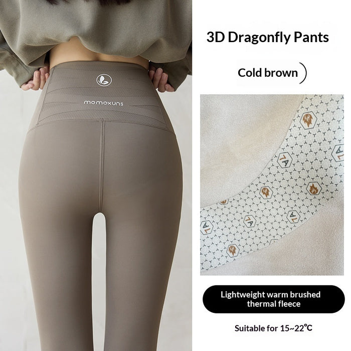 Shark Print Slim-Fit Leggings