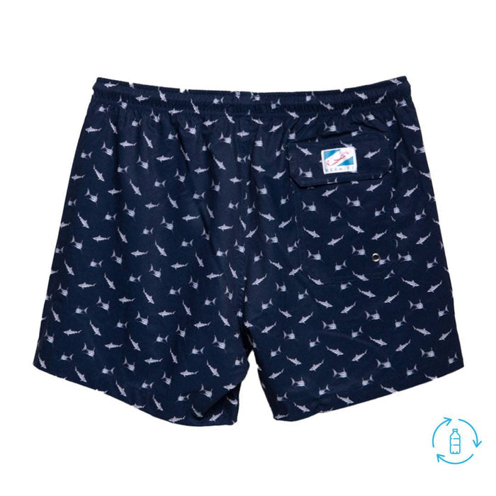 Sharks | Swim Shorts | with liner | 6 Inch | Bermies