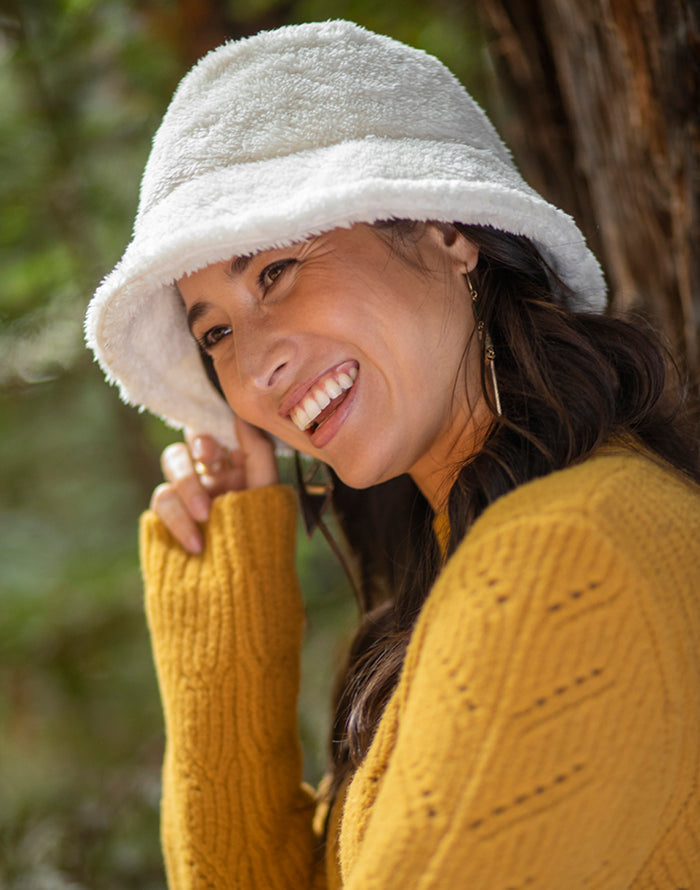 Sherpa Bucket Hat: Birch - FINAL SALE