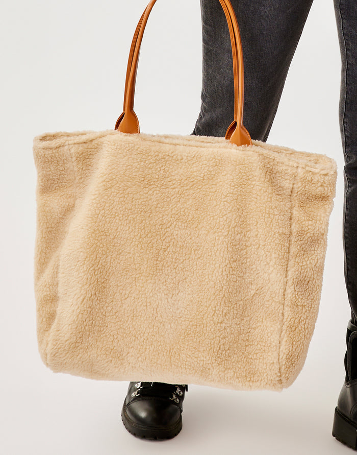 Sherpa Treasure Tote: Dark Birch - FINAL SALE
