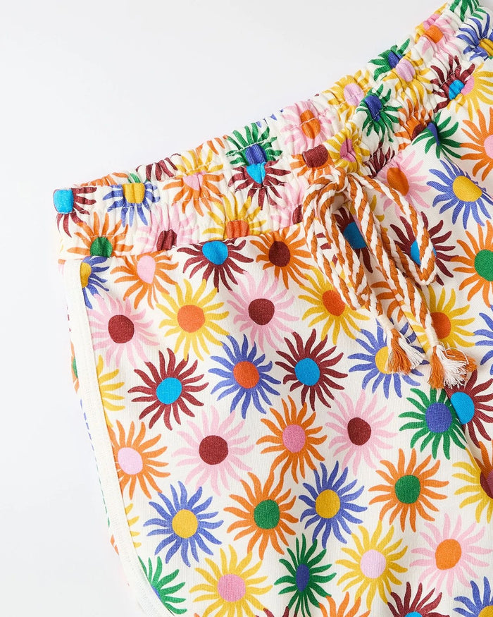 Short Moletom Sol De Verao