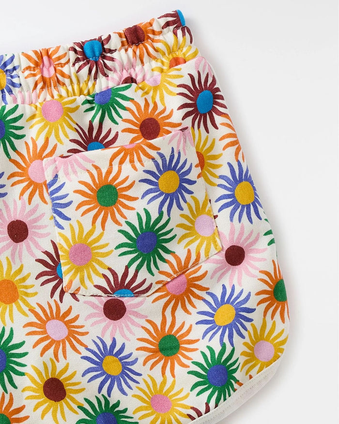 Short Moletom Sol De Verao
