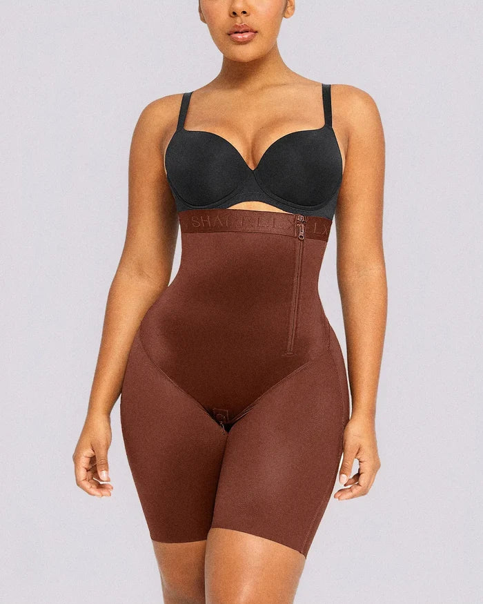 High-waist shaping shorts with tummy control and sculpting support