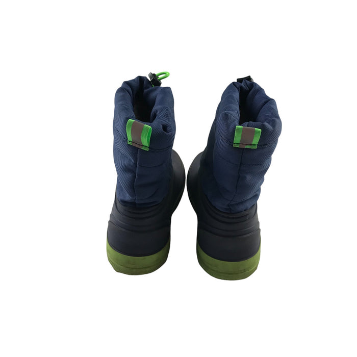 Size UK 12 (jr) navy winter boots