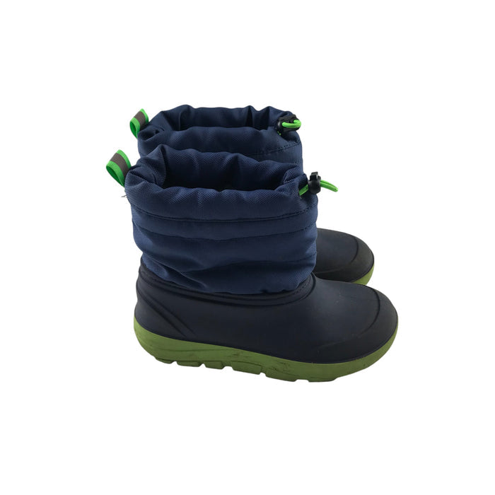 Size UK 12 (jr) navy winter boots