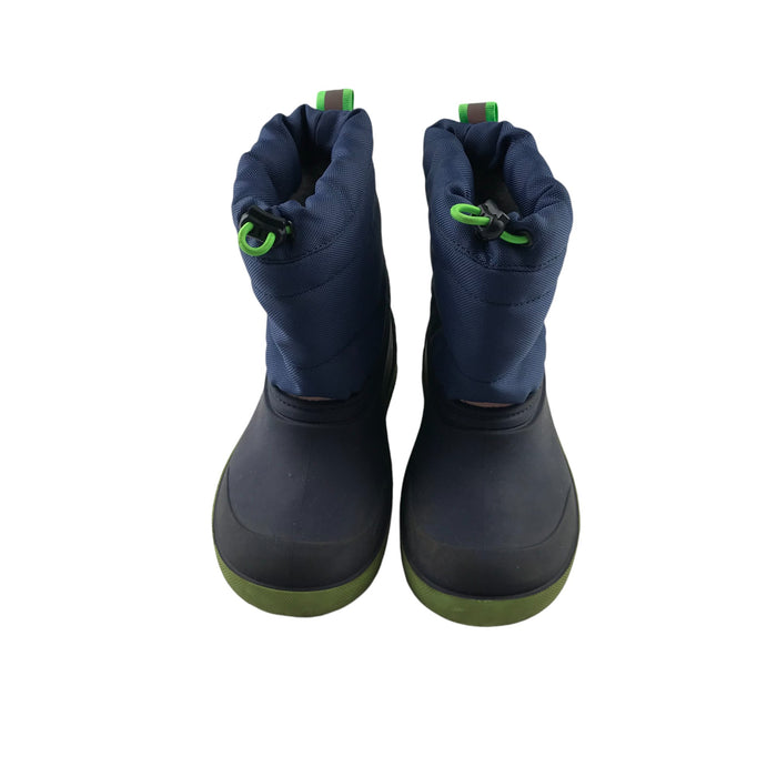 Size UK 12 (jr) navy winter boots