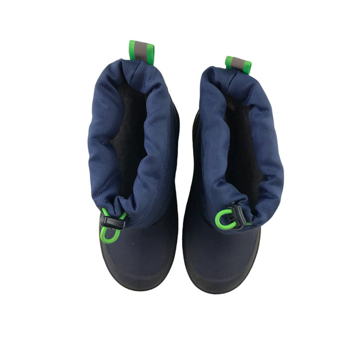 Size UK 12 (jr) navy winter boots