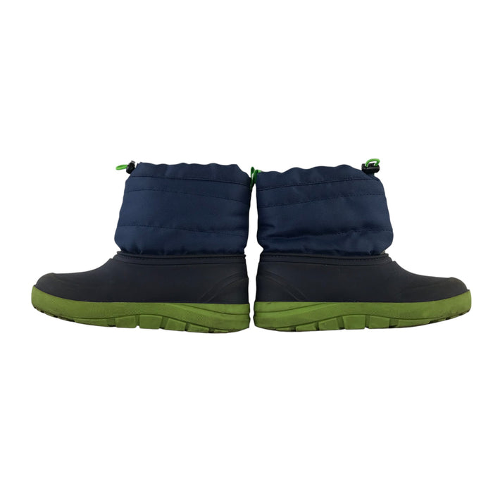 Size UK 12 (jr) navy winter boots