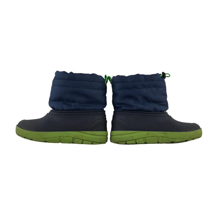 Size UK 12 (jr) navy winter boots