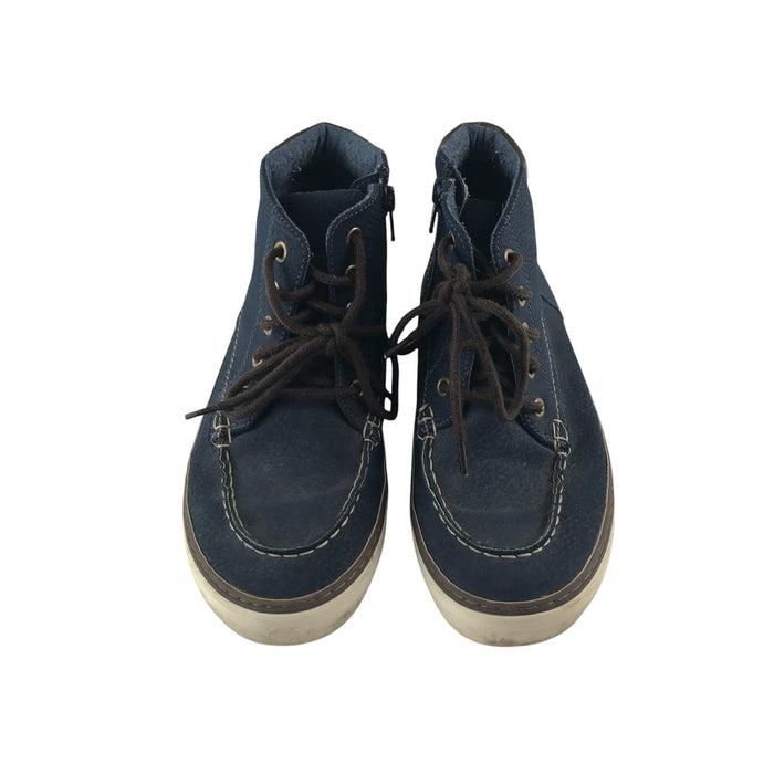 Size UK 2 navy trainers