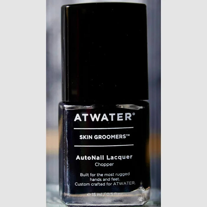 Skin Groomers AutoNail Lacquer Black Chopper