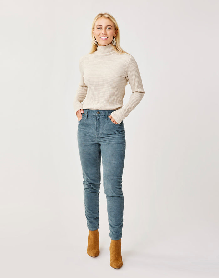 Skyler Skinny Cord: Slate - FINAL SALE
