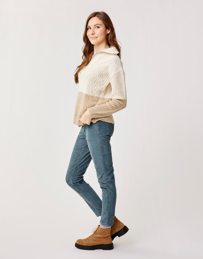 Skyler Skinny Cord: Slate - FINAL SALE