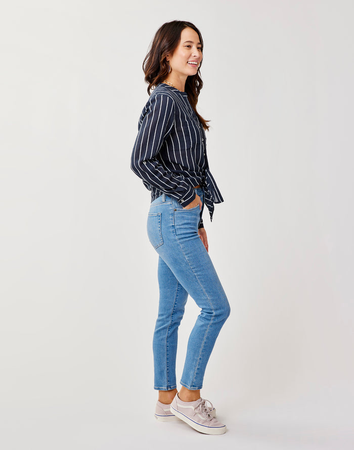 Skyler Skinny Jean: Blue Tide - FINAL SALE