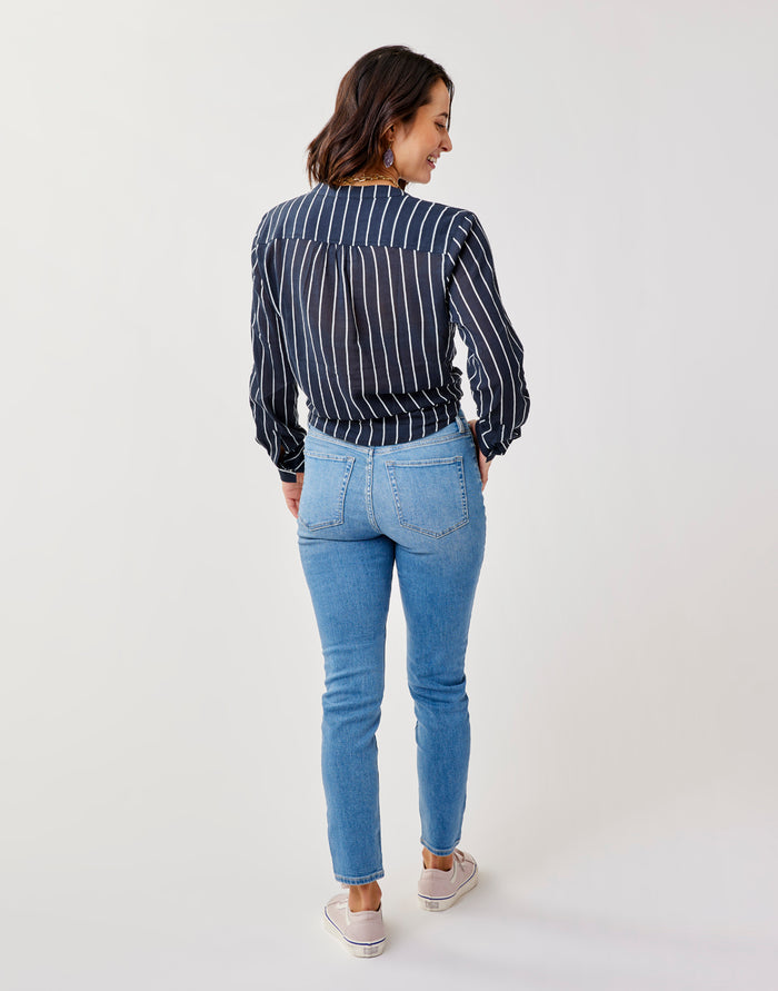 Skyler Skinny Jean: Blue Tide - FINAL SALE