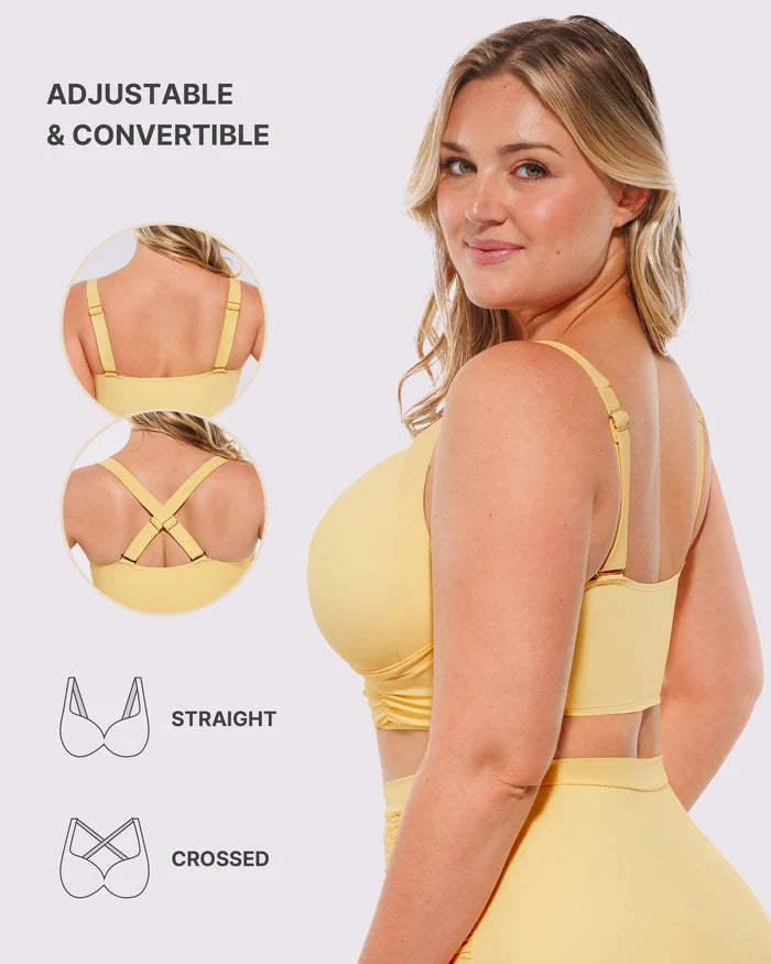 Smart Sculpt™ Twist-Front Bikini Top & High-Waisted Bottom Set