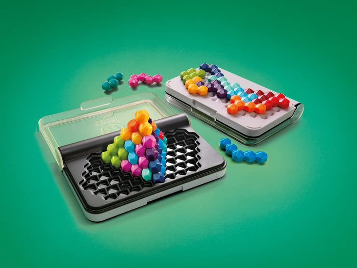SmartGames: IQ Six Pro: 1 Player Puzzle Game - 2D & 3D Challenges, 3 Play Modes, Ages 8+