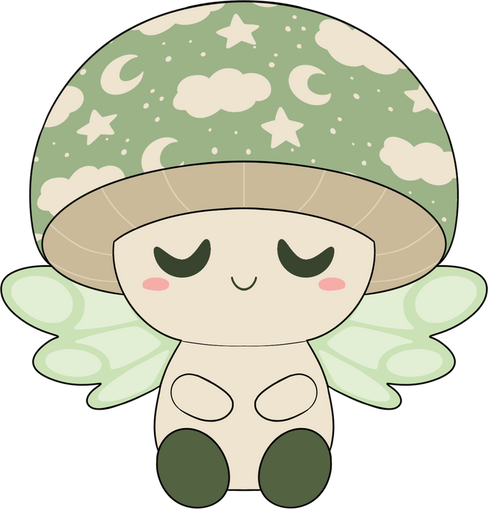 Snoozeshroom Plush (9in)