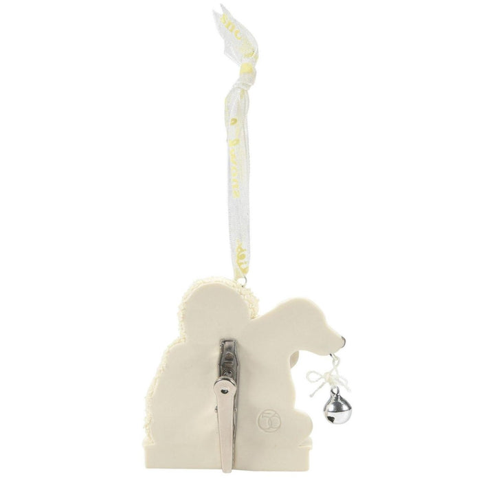 Snowbabies - Dog Best Friend Porcelain Ornament with Clip 6014165
