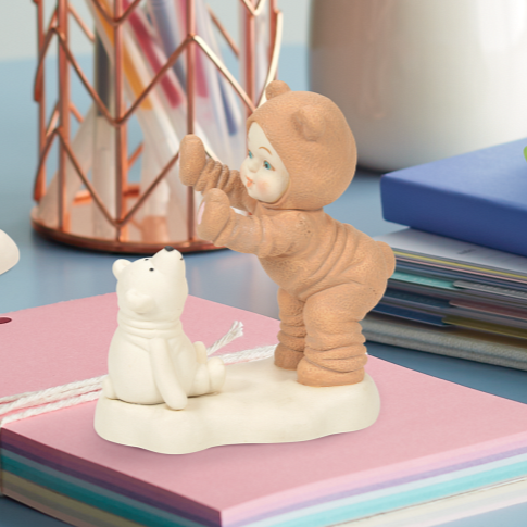 Snowbabies - Dressed As A Teddy Bear Porcelain Figurine 6010007