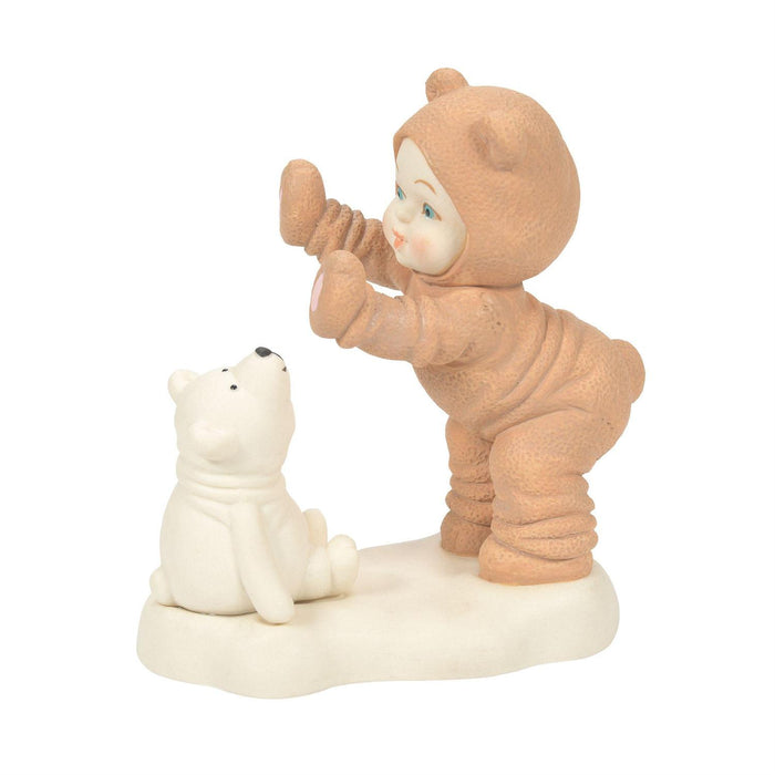 Snowbabies - Dressed As A Teddy Bear Porcelain Figurine 6010007