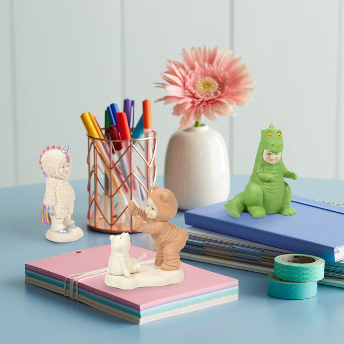 Snowbabies - Dressed As A Teddy Bear Porcelain Figurine 6010007