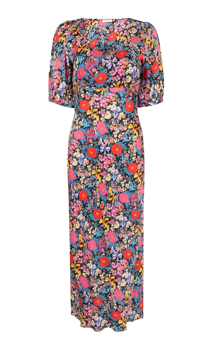 Spell & The Gypsy Last Drinks Bias Floral Midi Dress