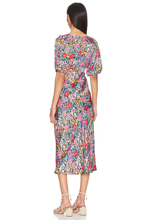 Spell & The Gypsy Last Drinks Bias Floral Midi Dress